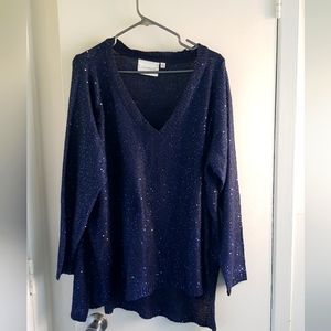 Sequined sweater